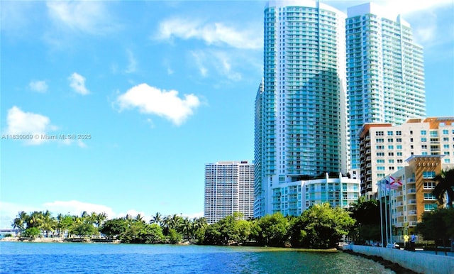 2000 N Bayshore Dr Unit 509, Miami, FL 33137 - water view with nearby urban area