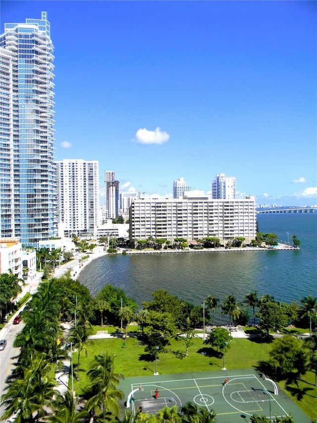 2000 N Bayshore Dr Unit 509, Miami, FL 33137 - water view with city skyline