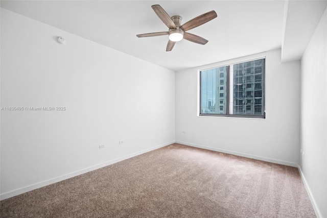 999 SW 1st Ave Unit 1615, Miami, FL 33130 - unfurnished room with carpet flooring and ceiling fan