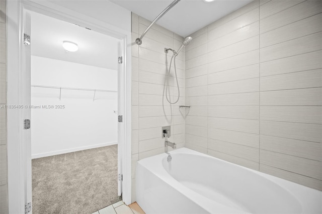999 SW 1st Ave Unit 1615, Miami, FL 33130 - full bath featuring shower / bath combination and a spacious closet