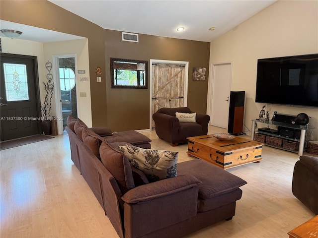 8878 SW 59th St, Cooper City, FL 33328 - living room with light wood-style floors and lofted ceiling