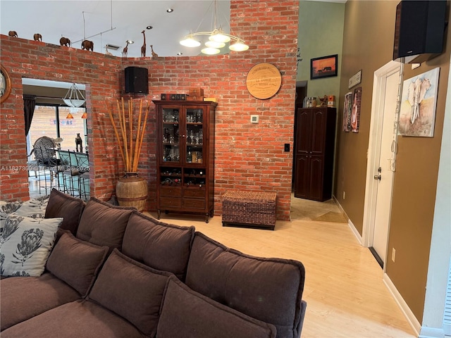 8878 SW 59th St, Cooper City, FL 33328 - living room featuring wood finished floors and a high ceiling