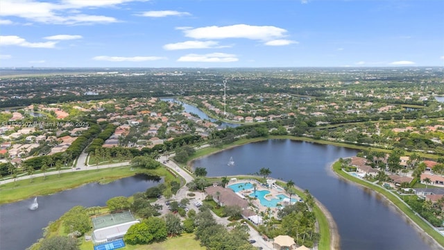 1249 Chenille Cir, Weston, FL 33327 - aerial view of property's location with a nearby body of water and nearby suburban area