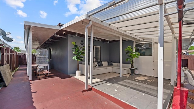 3109 NW 64th St, Miami, FL 33147 - view of patio