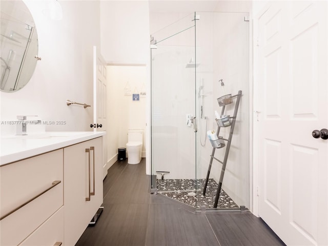 6110 Pitch Ln, Boynton Beach, FL 33437 - full bath with a stall shower and vanity