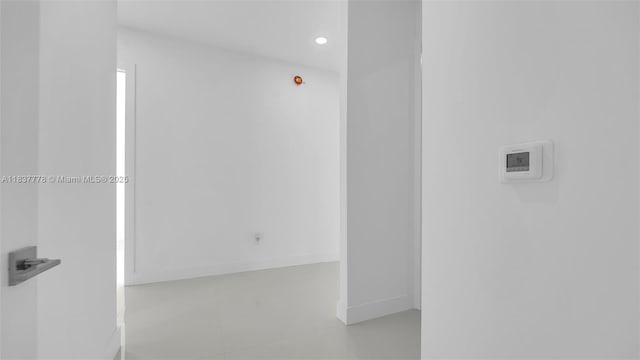 23120 SW 154th Ct, Miami, FL 33170 - hallway with recessed lighting and baseboards
