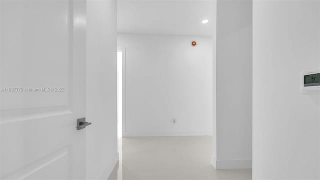 23120 SW 154th Ct, Miami, FL 33170 - corridor featuring tile patterned flooring and recessed lighting