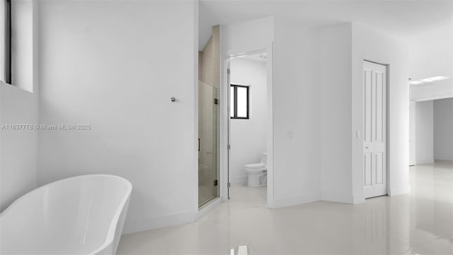23120 SW 154th Ct, Miami, FL 33170 - full bathroom with a stall shower and a freestanding bath