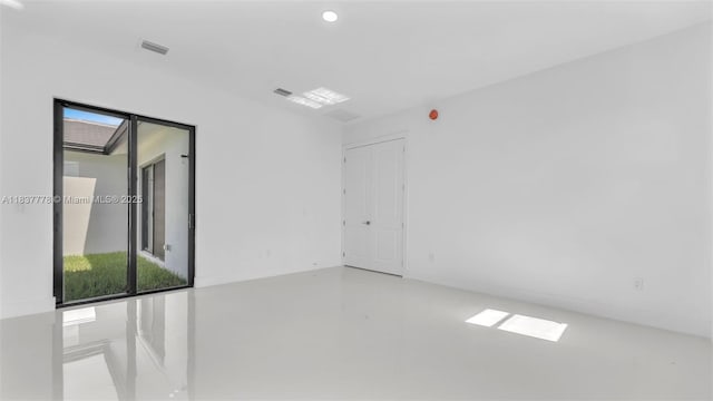 23120 SW 154th Ct, Miami, FL 33170 - unfurnished room with recessed lighting