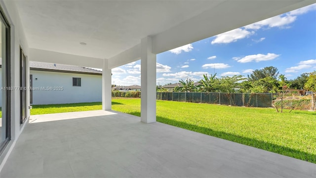 23120 SW 154th Ct, Miami, FL 33170 - fenced backyard featuring a patio
