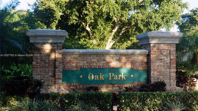 2957 Oak Park Cir, Davie, FL 33328 - view of community / neighborhood sign