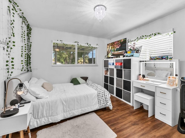 321 NW 93rd Ave, Pembroke Pines, FL 33024 - bedroom featuring multiple windows, wood finished floors, and a desk