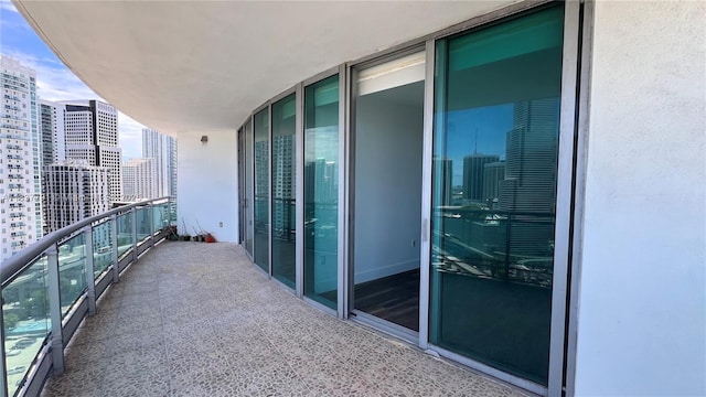 350 S Miami Ave Unit 2401, Miami, FL 33130 - balcony featuring a view of city