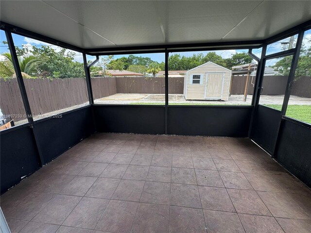 2855 SW 10th St, Fort Lauderdale, FL 33312 - view of unfurnished sunroom