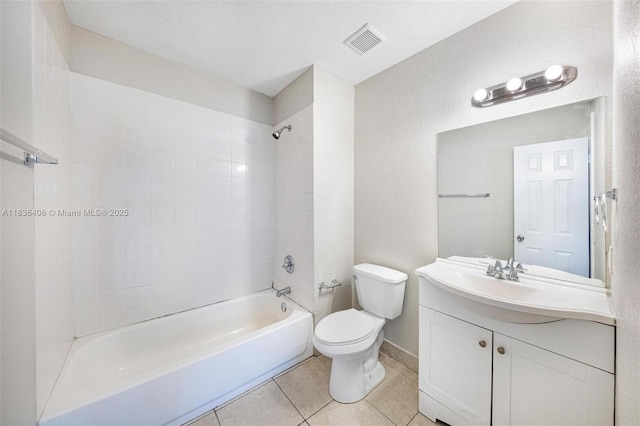 312 SW 2nd Ter, Hallandale Beach, FL 33009 - full bath featuring vanity, bathtub / shower combination, and tile patterned flooring