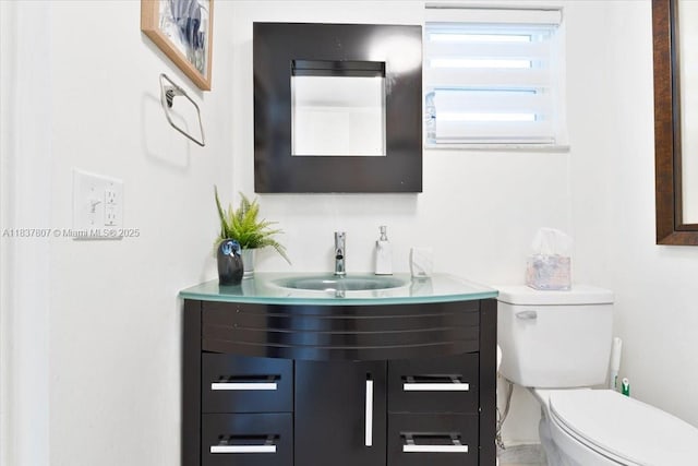 1501 S Ocean Blvd Unit 227, Lauderdale By The Sea, FL 33062 - bathroom with vanity and toilet