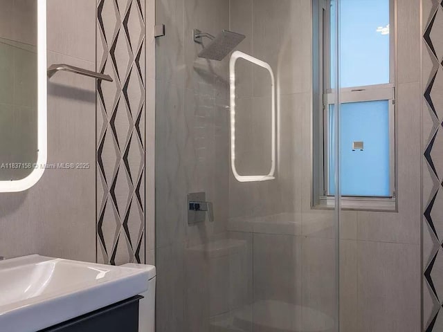 1611 Euclid Ave Unit 5, Miami Beach, FL 33139 - full bath featuring a shower stall and vanity