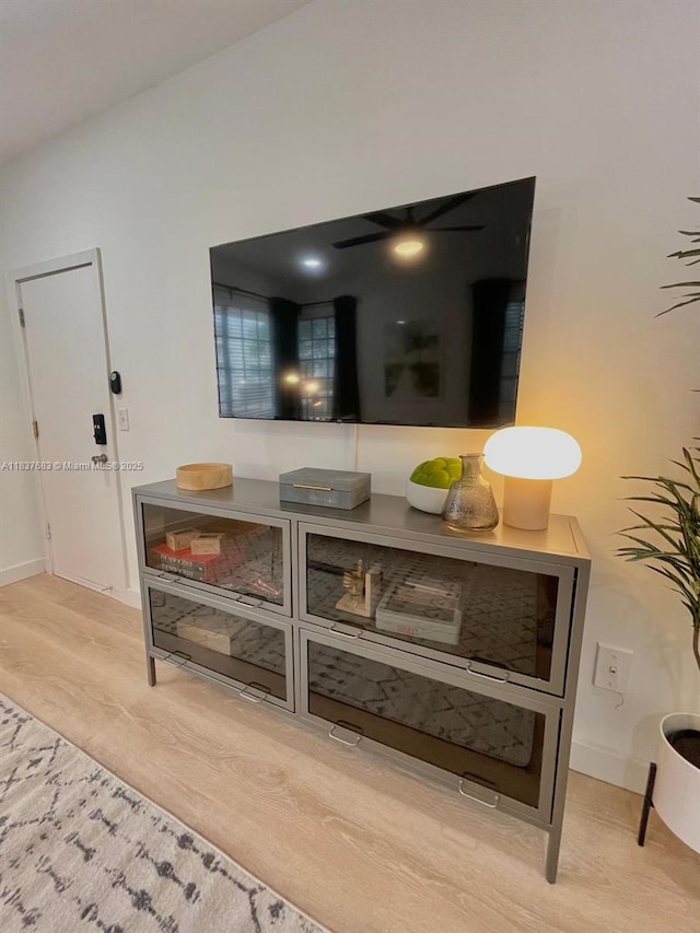 936 Pennsylvania Ave Unit 101, Miami Beach, FL 33139 - detailed view of wood finished floors and baseboards