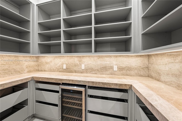 260 NW 47th St, Miami, FL 33127 - pantry with wine cooler