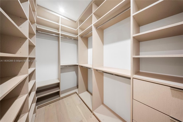 260 NW 47th St, Miami, FL 33127 - walk in closet with light wood-type flooring