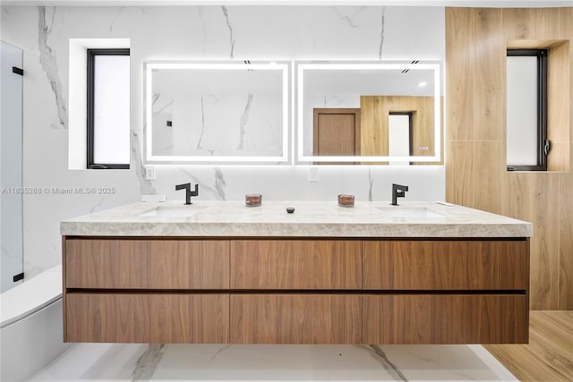 260 NW 47th St, Miami, FL 33127 - bathroom with double vanity