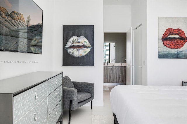 501 NE 31st St Unit 4007, Miami, FL 33137 - bedroom featuring tile patterned flooring