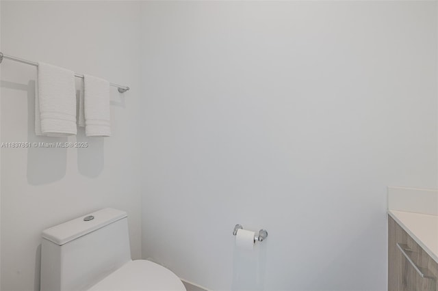 501 NE 31st St Unit 4007, Miami, FL 33137 - half bathroom featuring toilet and vanity