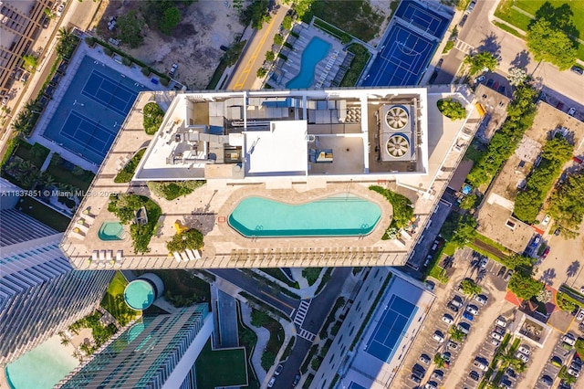 501 NE 31st St Unit 4007, Miami, FL 33137 - drone / aerial view of a pool