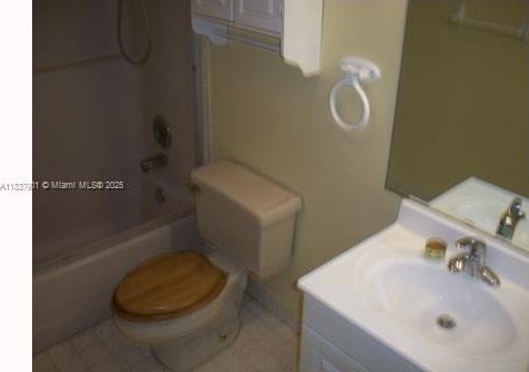 7921 Southgate Blvd Unit D5, North Lauderdale, FL 33068 - full bathroom featuring vanity and  shower combination