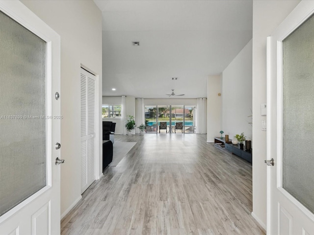 4024 Summer Chase Ct, Lake Worth, FL 33467 - hall featuring light wood-type flooring