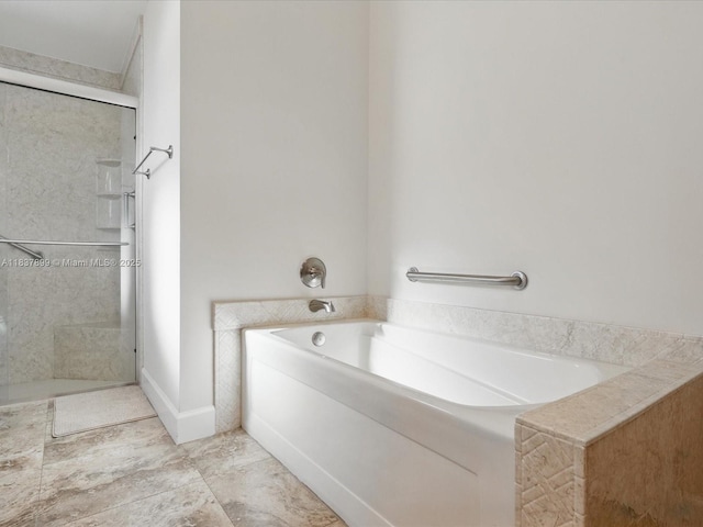 4024 Summer Chase Ct, Lake Worth, FL 33467 - full bath with a bath and a shower with door