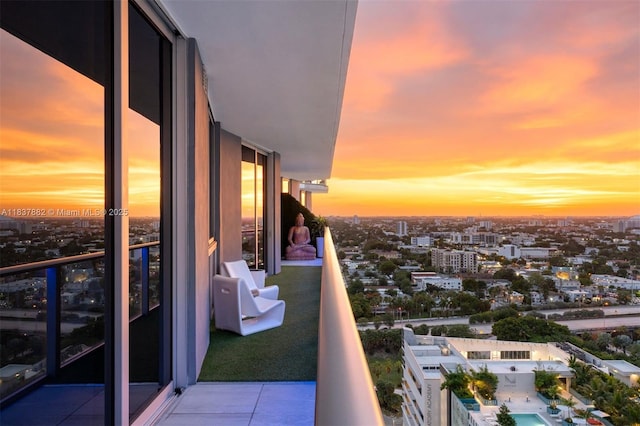 1010 SW 2nd Ave Unit Lph04, Miami, FL 33130 - balcony featuring a view of city