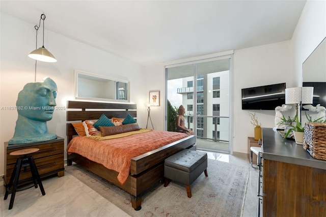 1010 SW 2nd Ave Unit Lph04, Miami, FL 33130 - bedroom with expansive windows and access to outside