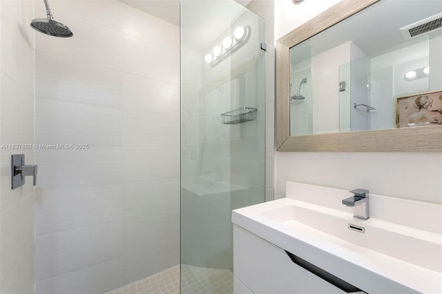 1010 SW 2nd Ave Unit Lph04, Miami, FL 33130 - bathroom featuring walk in shower and vanity
