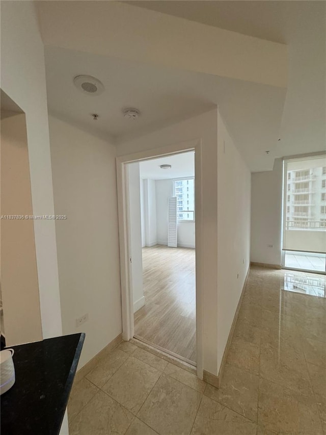 801 Brickell Key Blvd Unit 1005, Miami, FL 33131 - hall with baseboards