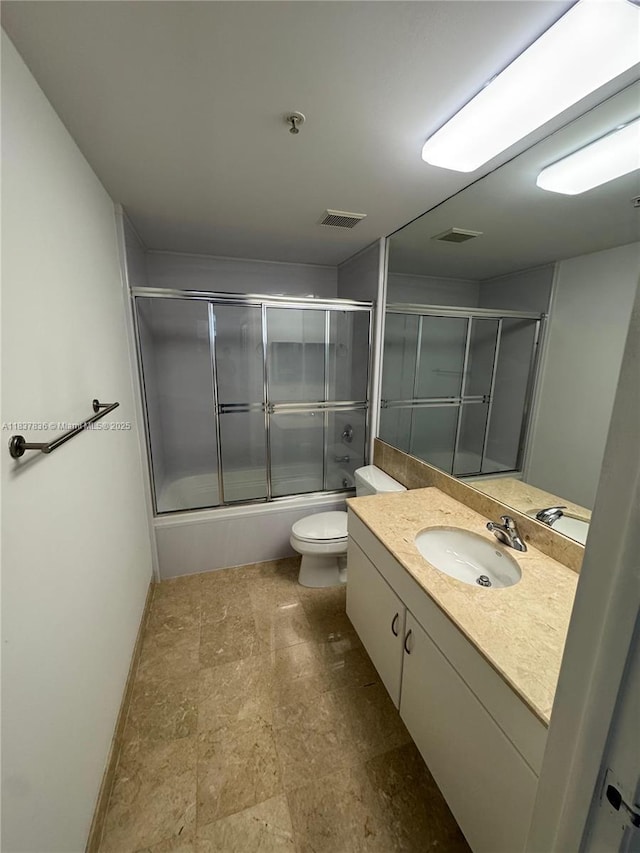 801 Brickell Key Blvd Unit 1005, Miami, FL 33131 - full bath featuring vanity and combined bath / shower with glass door