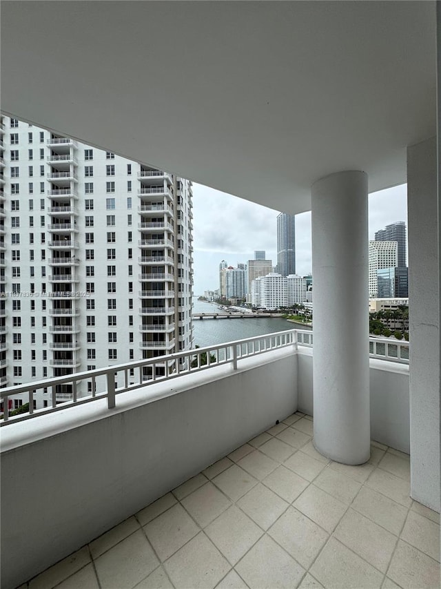 801 Brickell Key Blvd Unit 1005, Miami, FL 33131 - balcony with a city view and a water view