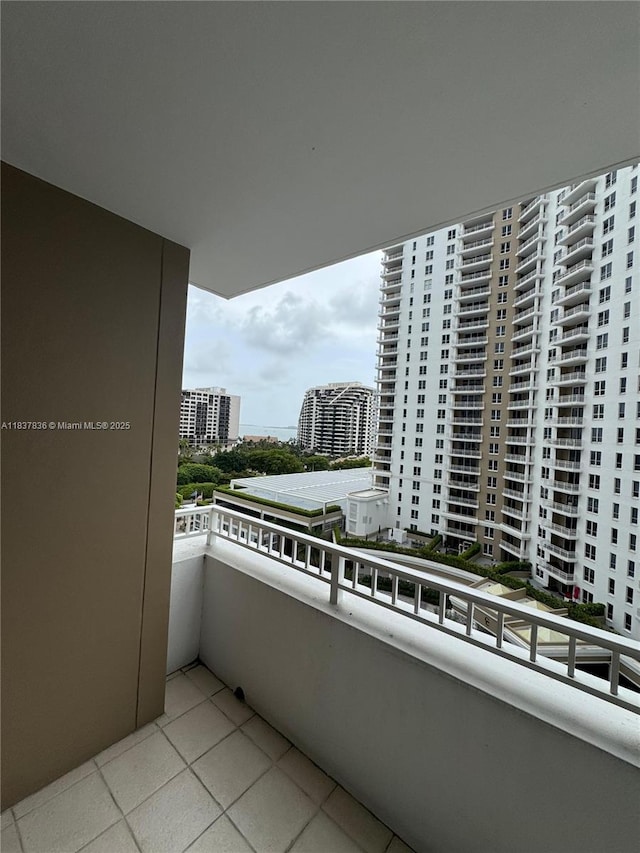 801 Brickell Key Blvd Unit 1005, Miami, FL 33131 - balcony featuring a city view