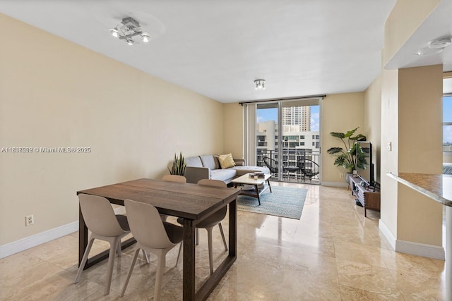 770 Claughton Island Dr Unit Ph21, Miami, FL 33131 - dining space with baseboards