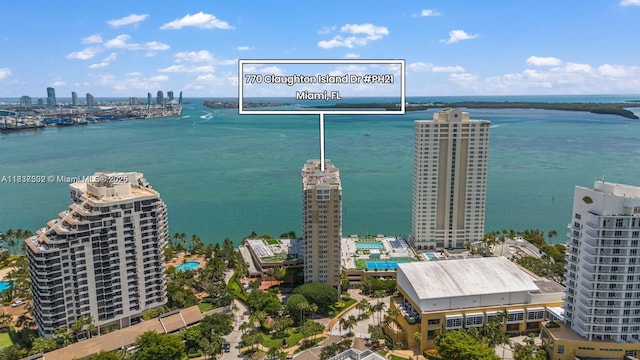 770 Claughton Island Dr Unit Ph21, Miami, FL 33131 - view of urban area featuring a nearby body of water