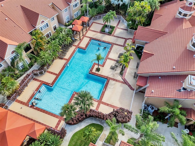 15560 SW 104th Ter Unit 611, Miami, FL 33196 - view of subject property featuring a pool area