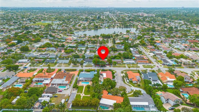 3631 SW 127th Ave, Miami, FL 33175 - view of property location with a large body of water and nearby suburban area