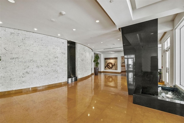 801 Brickell Key Blvd Unit 2006, Miami, FL 33131 - community lobby with recessed lighting