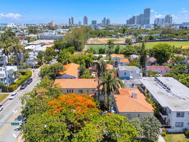 1450 Meridian Ave Unit 202, Miami Beach, FL 33139 - aerial view of skyline