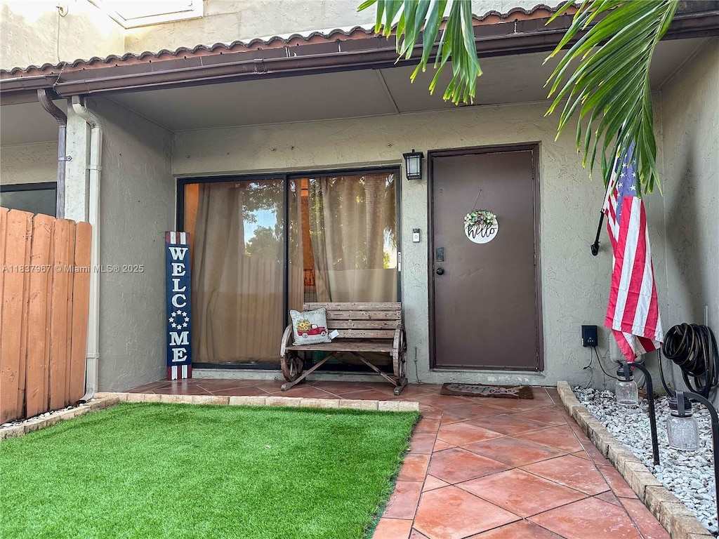 10405 SW 153rd Ct Unit 2, Miami, FL 33196 - property entrance with stucco siding