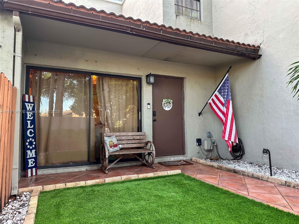 10405 SW 153rd Ct Unit 2, Miami, FL 33196 - view of exterior entry with stucco siding