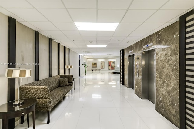 1623 Collins Ave Unit Ph1010, Miami Beach, FL 33139 - lobby featuring a paneled ceiling