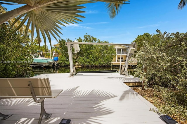 547 Heck, Little Torch Key, FL 33042 - view of property's community featuring a dock