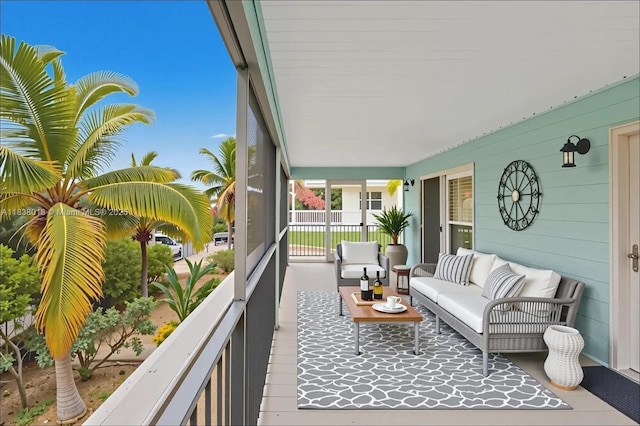 547 Heck, Little Torch Key, FL 33042 - balcony with an outdoor living space