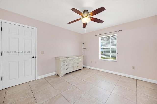 547 Heck, Little Torch Key, FL 33042 - unfurnished room with a ceiling fan and light tile patterned floors